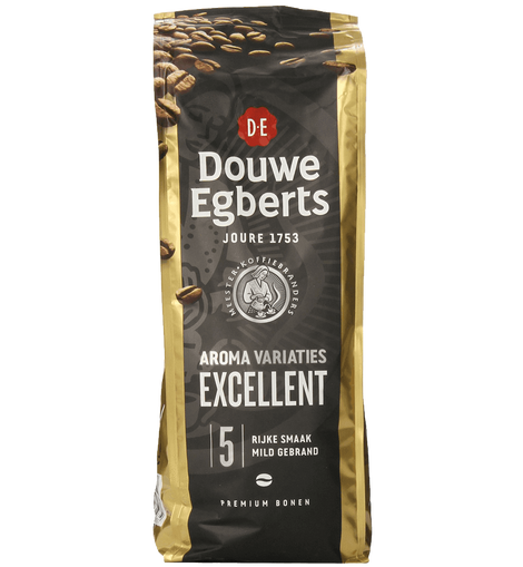 Douwe Egberts Excellent Aroma Whole Beans Coffee 17.6 Ounce Package